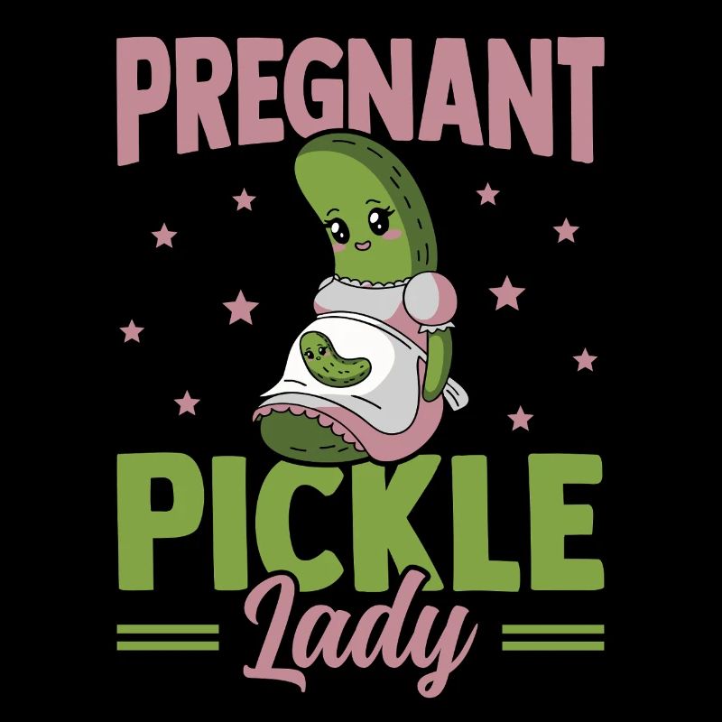 Femme Concombre Enceinte Collation Saine Bébé
