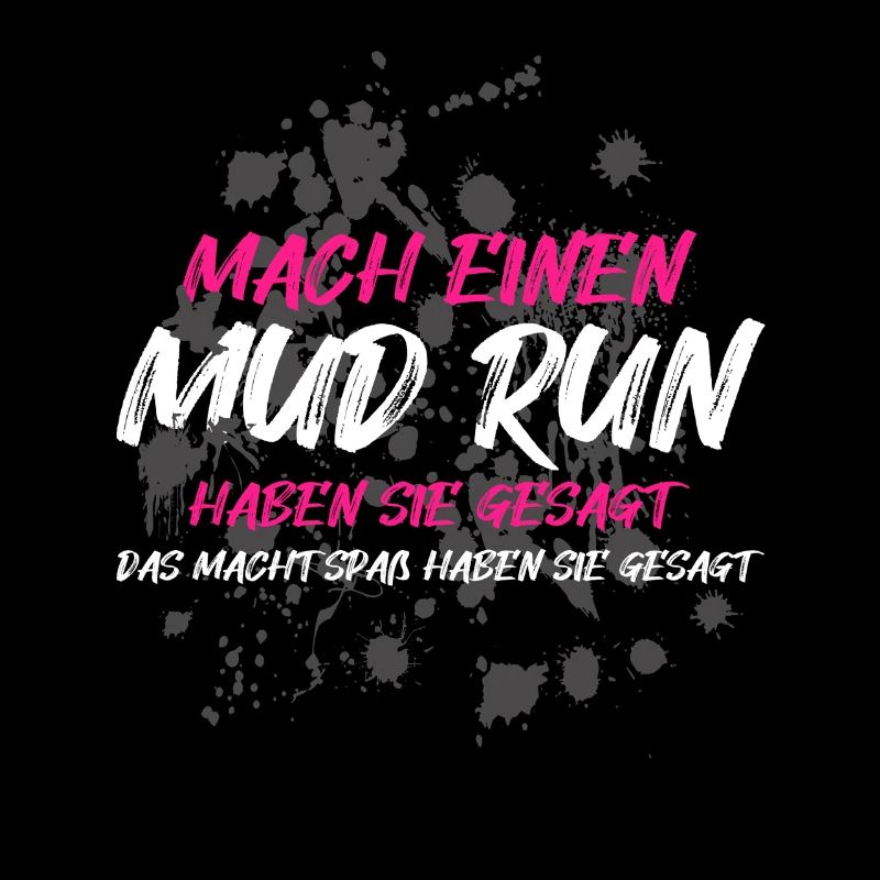 Mach einen Mud run Schlammlauf Mud Run Muddy Race