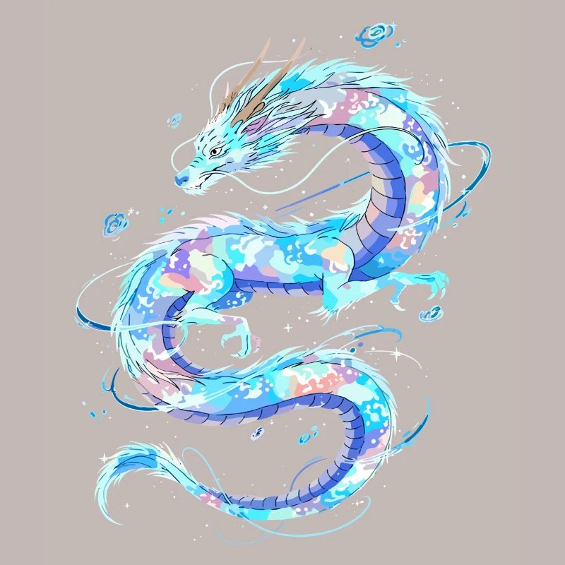 Ätherischer Wasserdrache