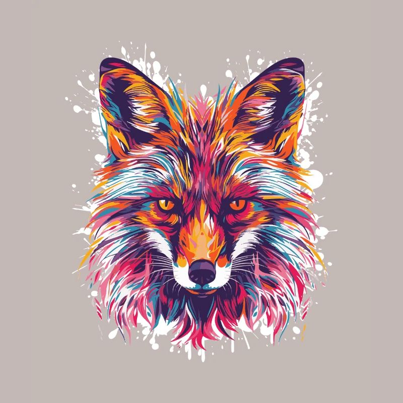 Fuchs Aquarell