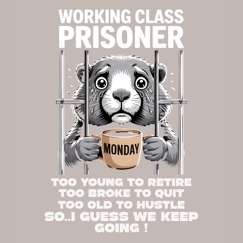 Monday Trapped Work Funny Work Outfit