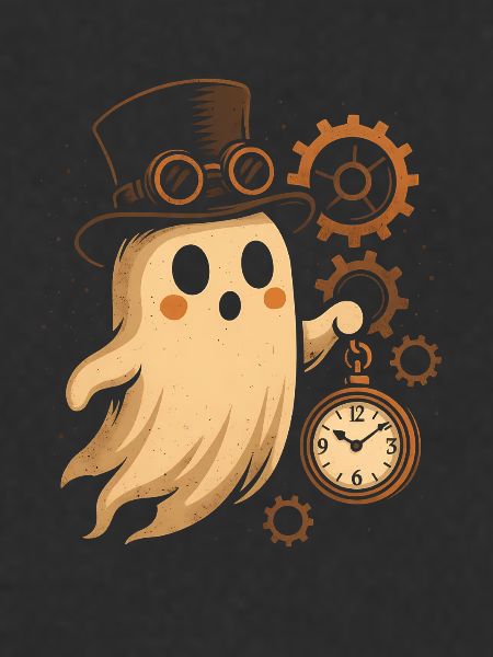 Steampunk Ghost Clockwork