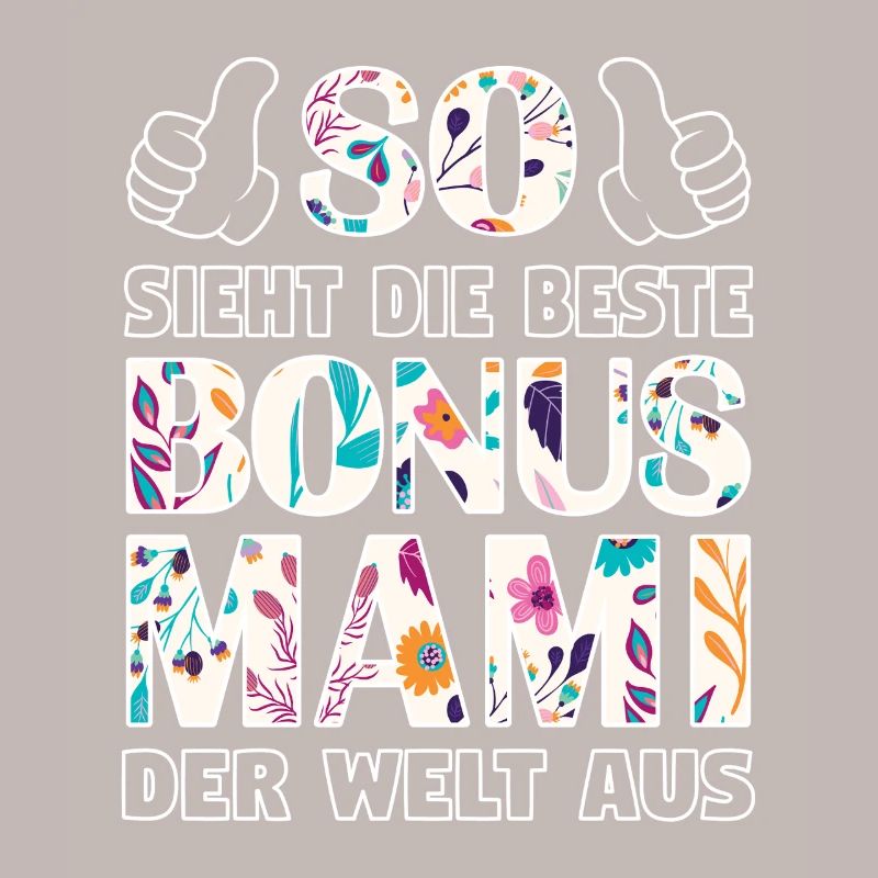 Bonus Mami Mama beste Mutter Muttertag Geschenk