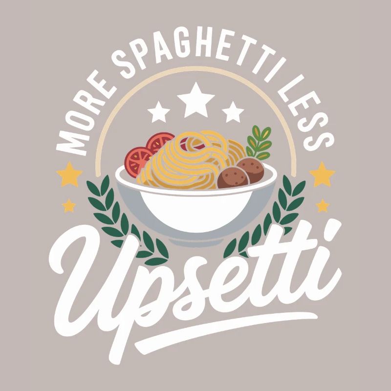 Plus de spaghettis, moins d’upsetti