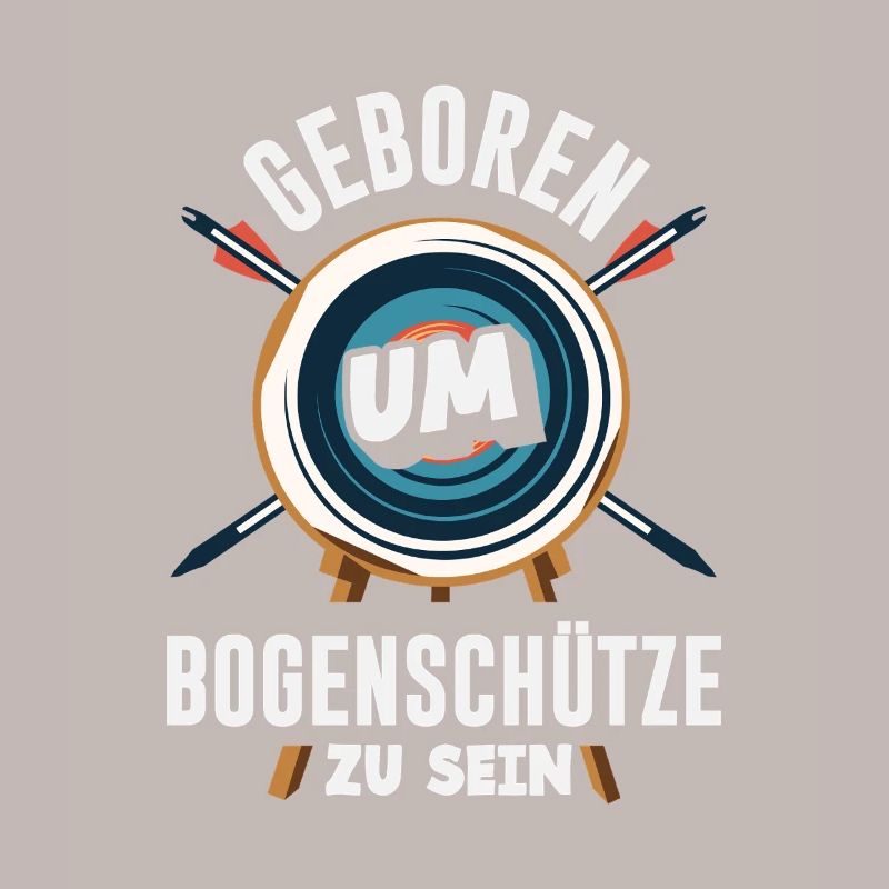 Ich gehe Bogenschießen