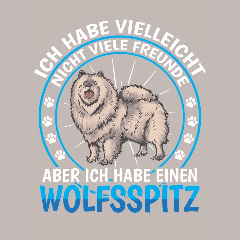 Wolfsspitz ist Freund Deutscher Wolfsspitz