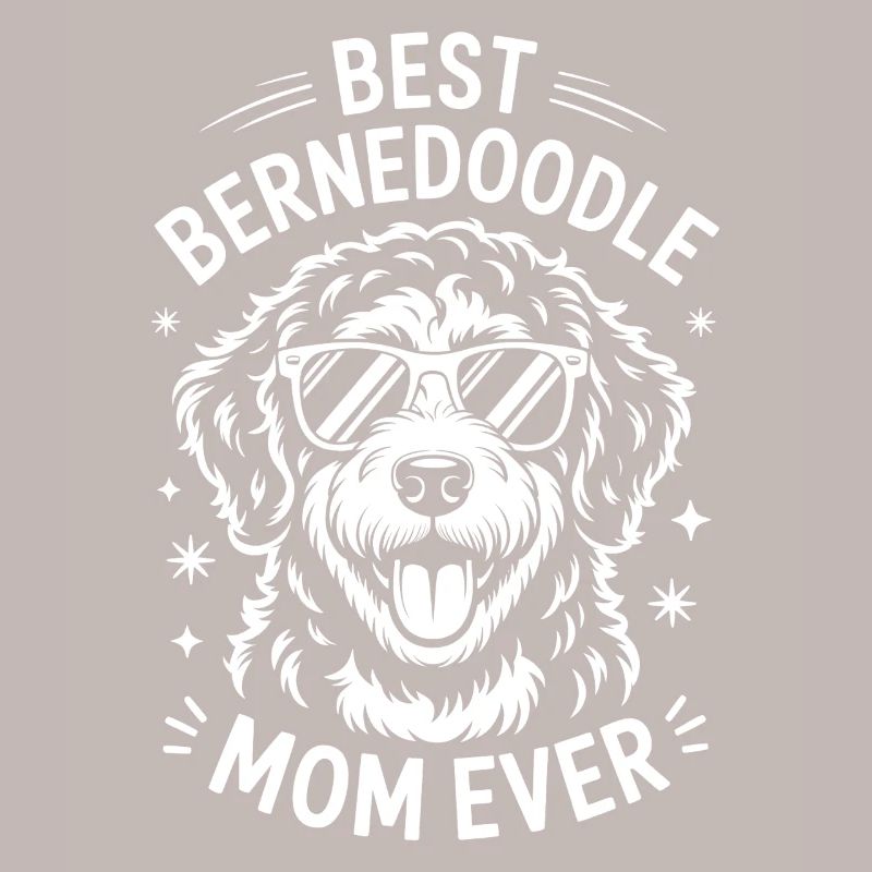 Bernedoodle Saying Mom Joke Bernedoodle Gift