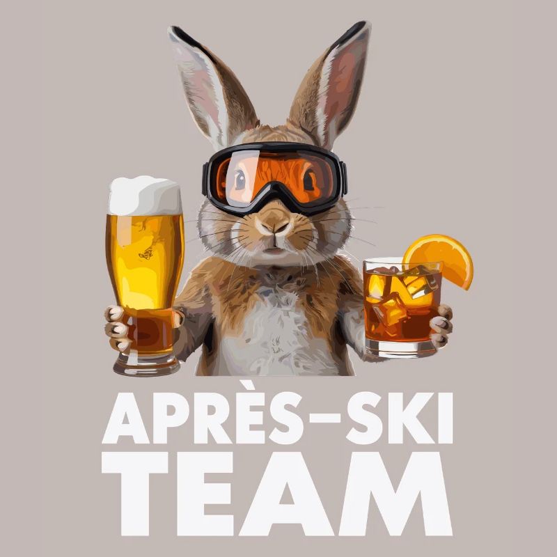 Équipe de lapins après-ski