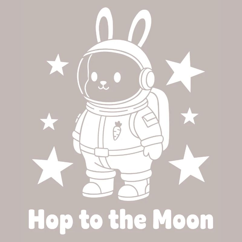 Moonhopper Bunny en combinaison spatiale