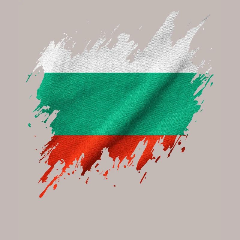 Drapeau bulgare, style déchiré