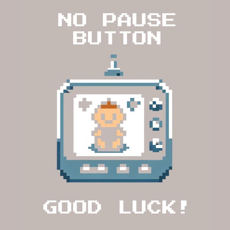 No pause button | Parents in continuous mode