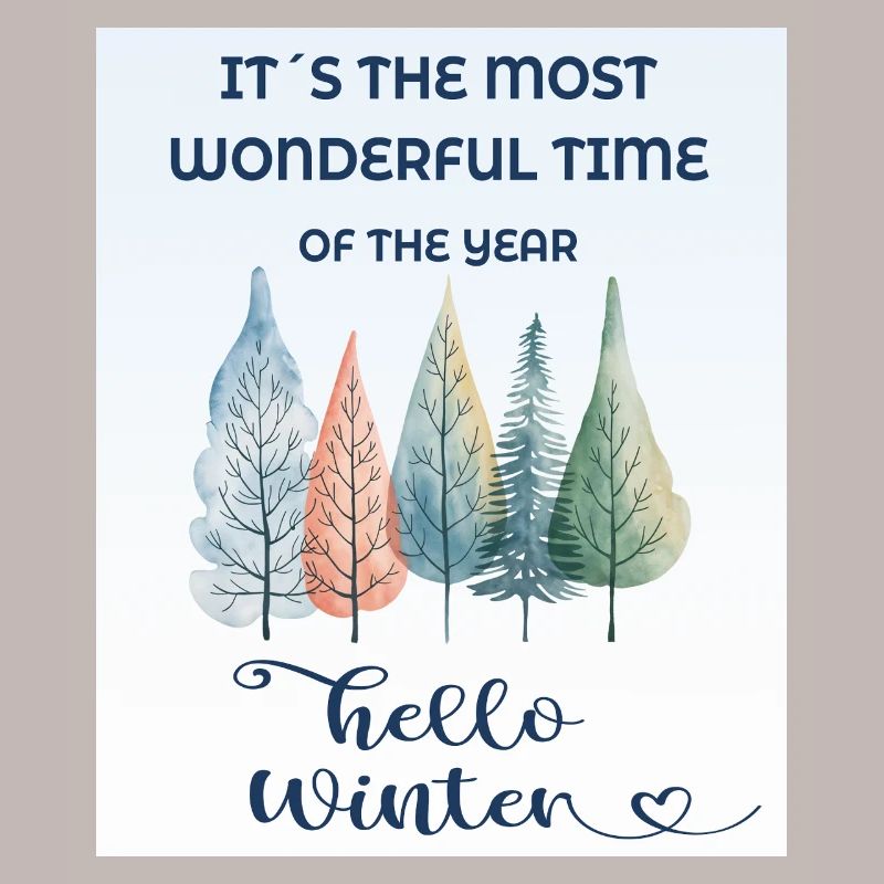 C’est la période la plus merveilleuse de l’année : l’hiver