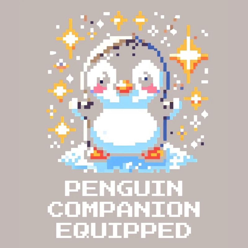 Compagnon pingouin | Compagnon de jeu mignon