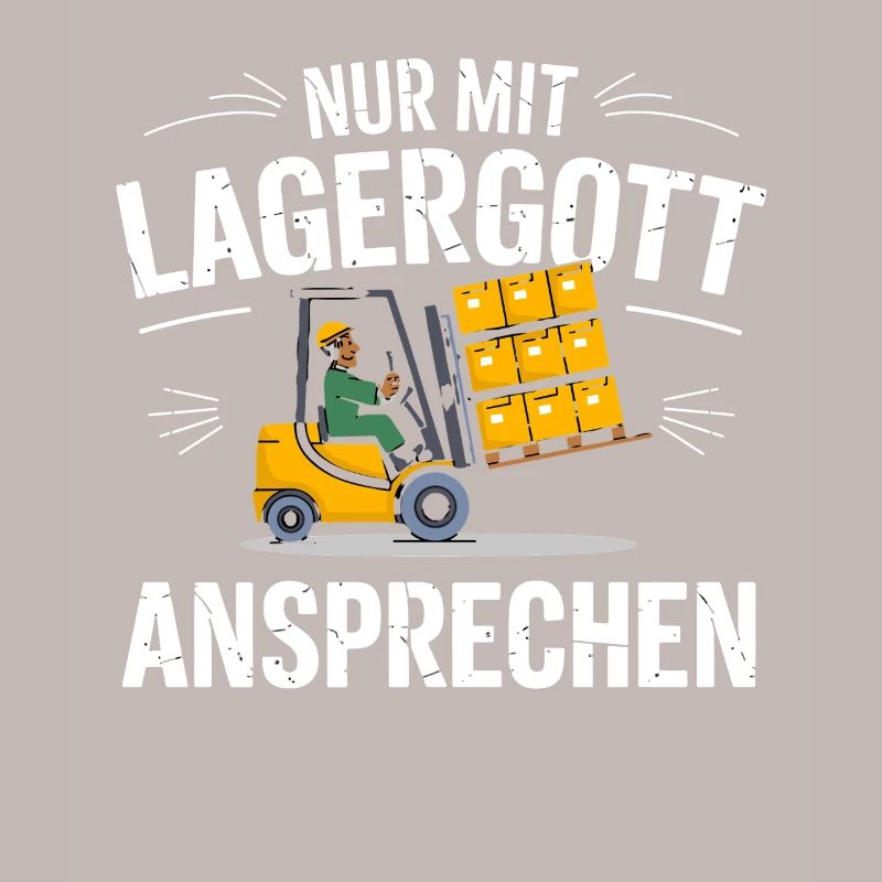  Nur Mit Lagergott Ansprechen Staplerfahrer