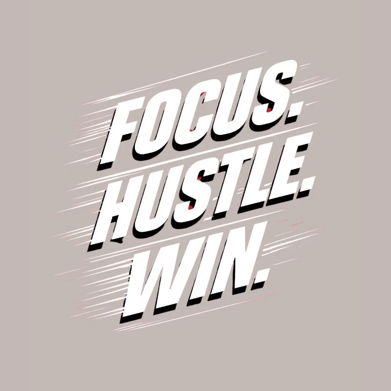 Focus Hustle Win-Grafik