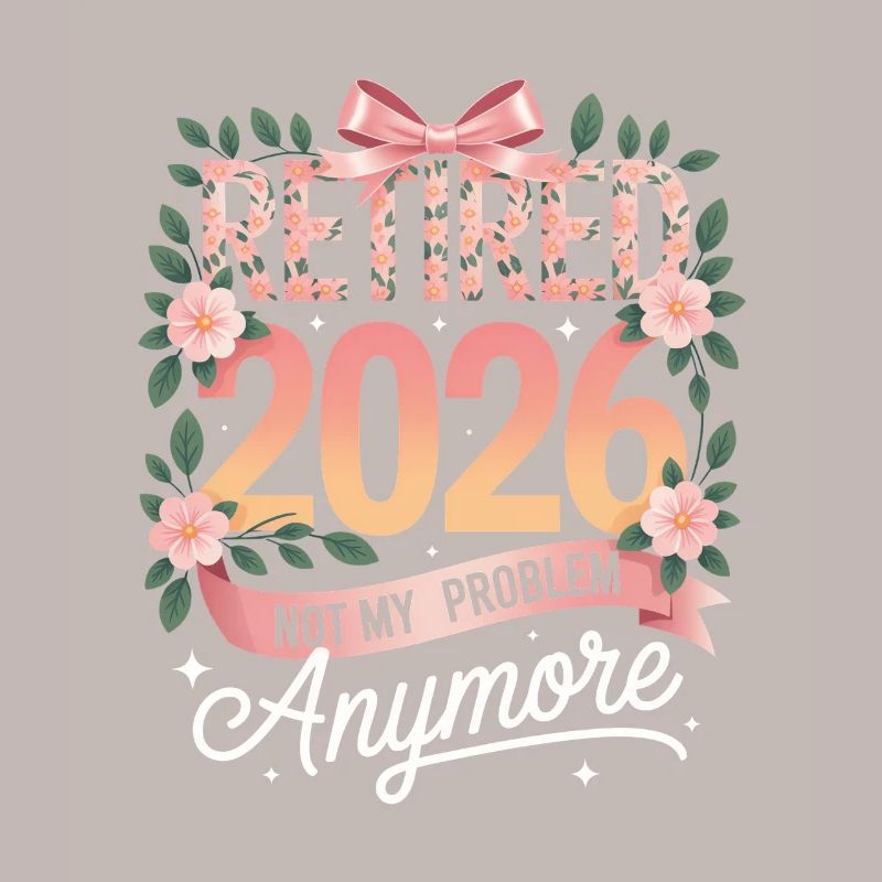 Retired 2026 Not My Problem Anymore