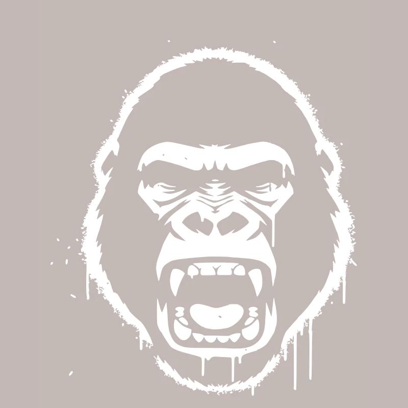 wuetender-gorilla-stencil-grunge-vector_path129