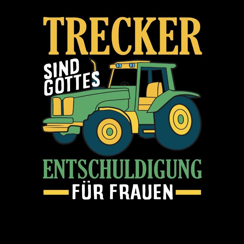 Traktorfahrer Hobby Bauer Traktor Männer Spruch