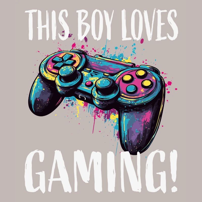 This Boy Loves Gaming Controller