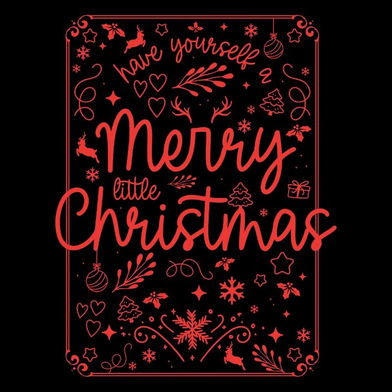 Joyeux Noël Script Rouge