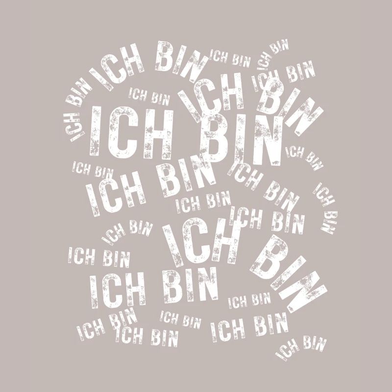 I'm Typo Circle Pattern