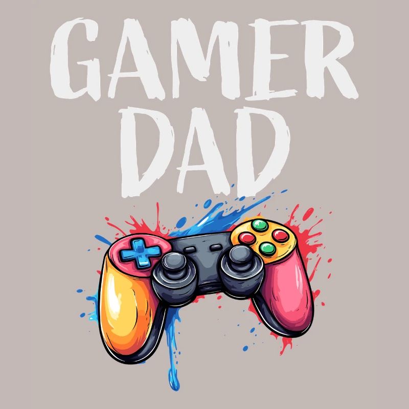 Gamer Papa Controller Splash