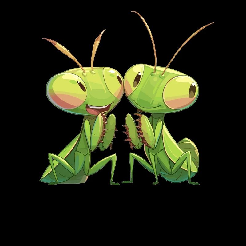 Praying mantises Praying mantis