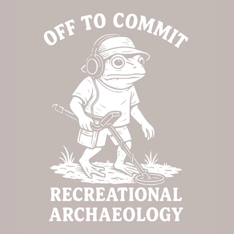 Off To Commit Recreational Archaeology Frog