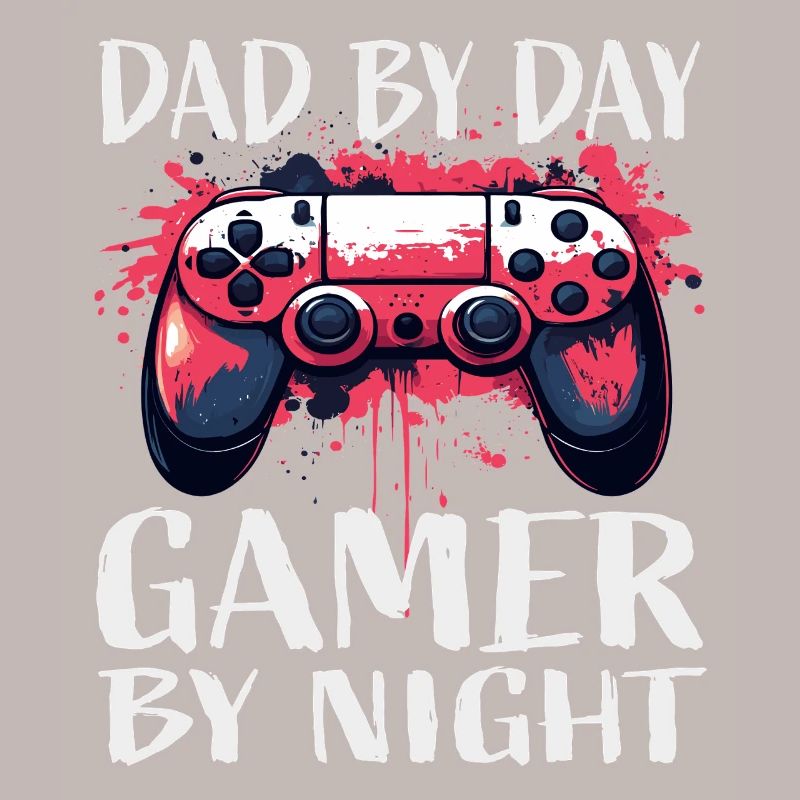 Gamer Dad Day Night Controller