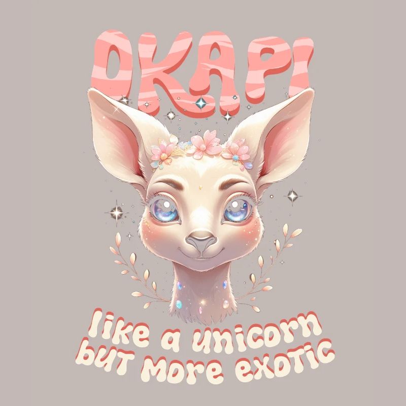 L’okapi comme une licorne mais plus exotique