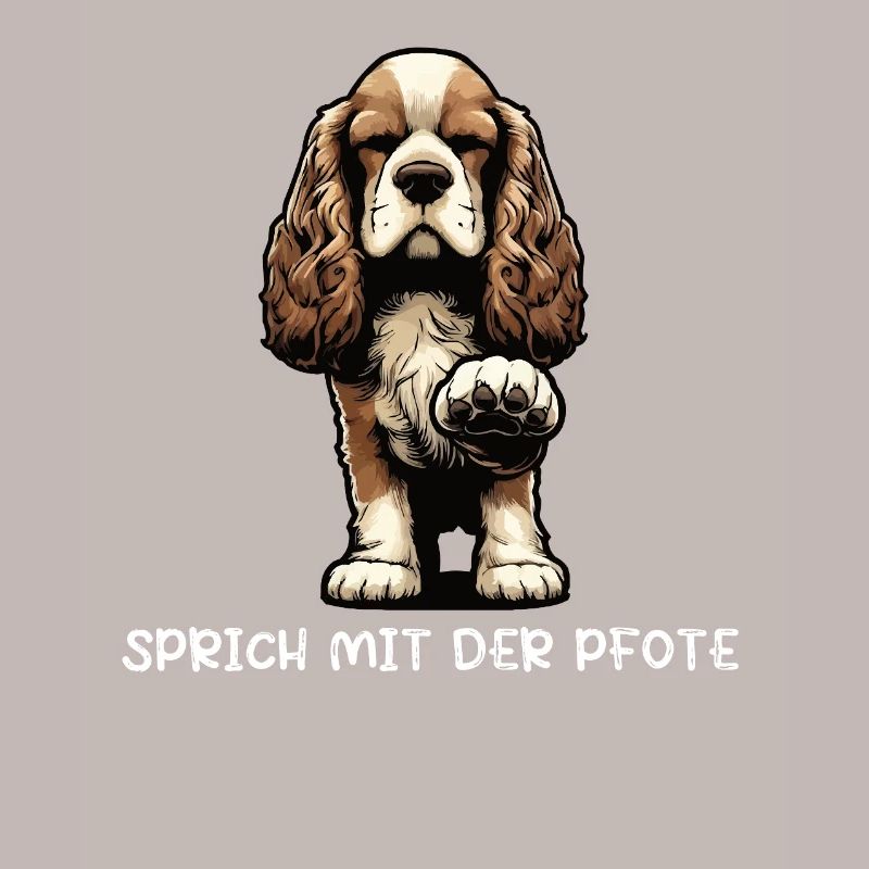 Parle à la patte Cocker Spaniel Cocker Dog