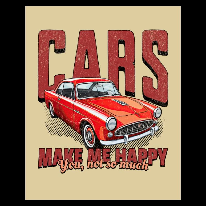 Retro Car Rust Look