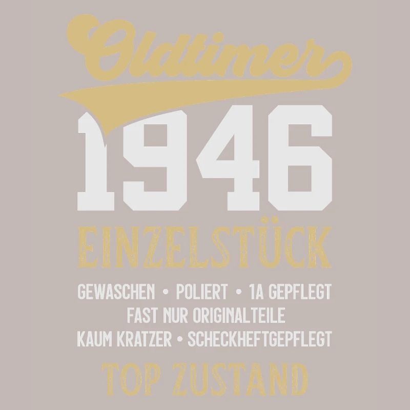 OLDTIMER 1946 EINZELSTÜCK 80. GEBURTSTAG