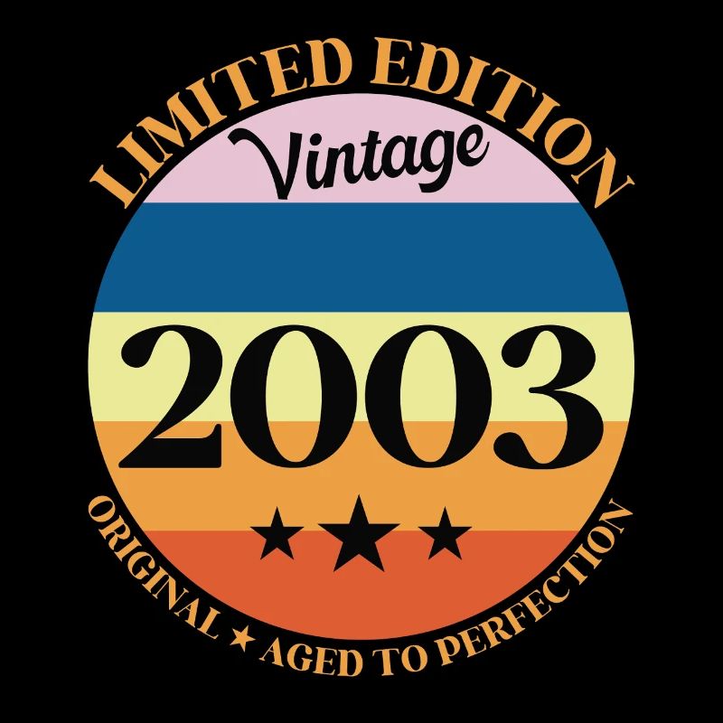 2003 Vintage-Geburtstagsgeschenk