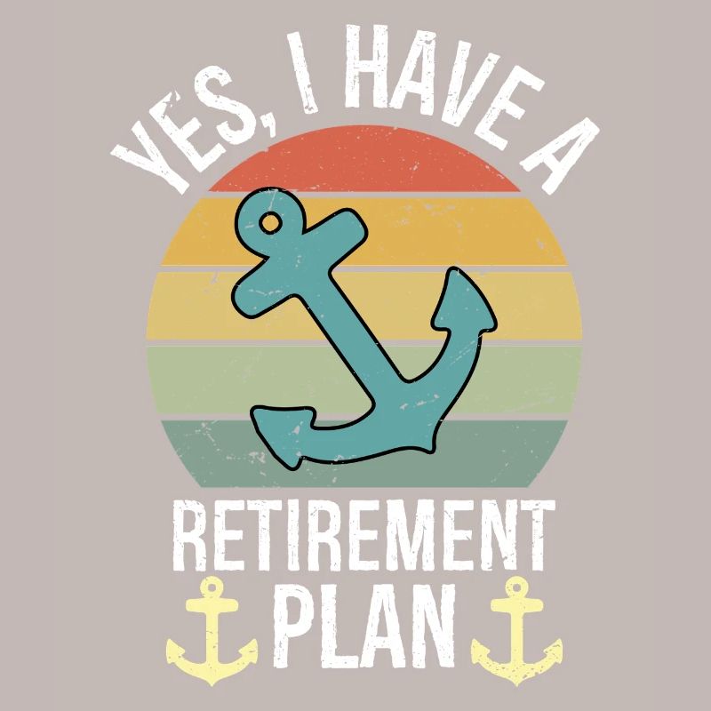 Plain Sailing Boat Retirement Plan Gift