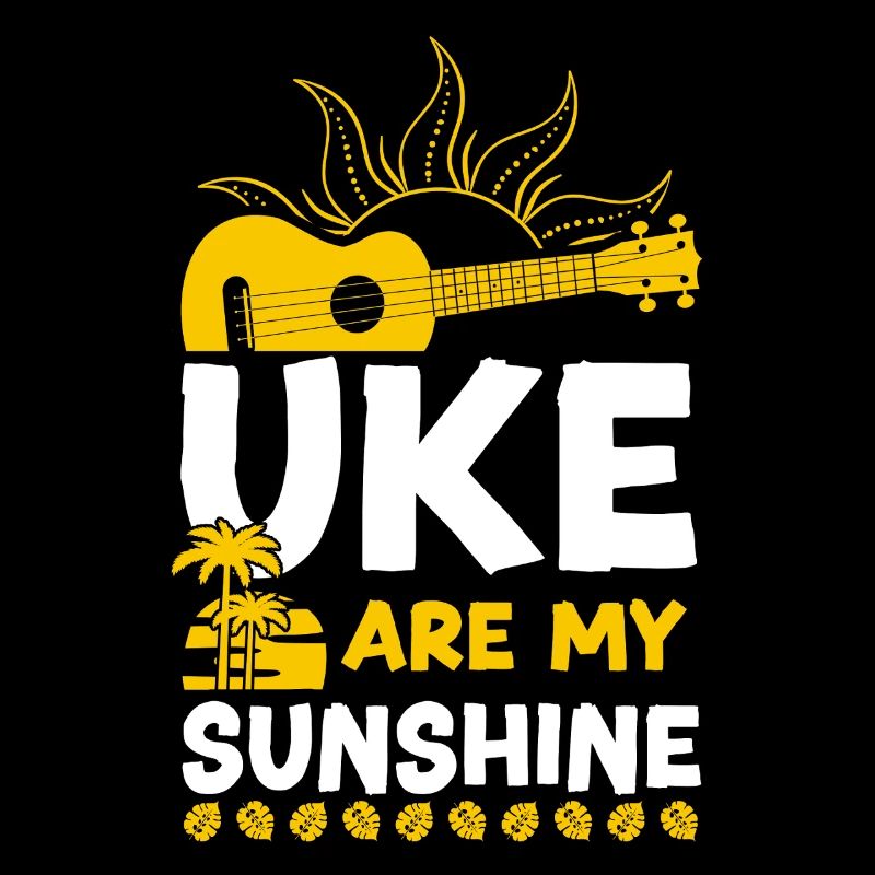 Hawaiian Ukulele Uke Uke Are My