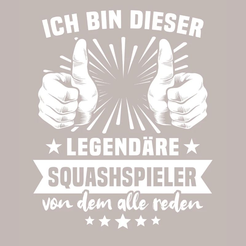 Squashspieler Legende