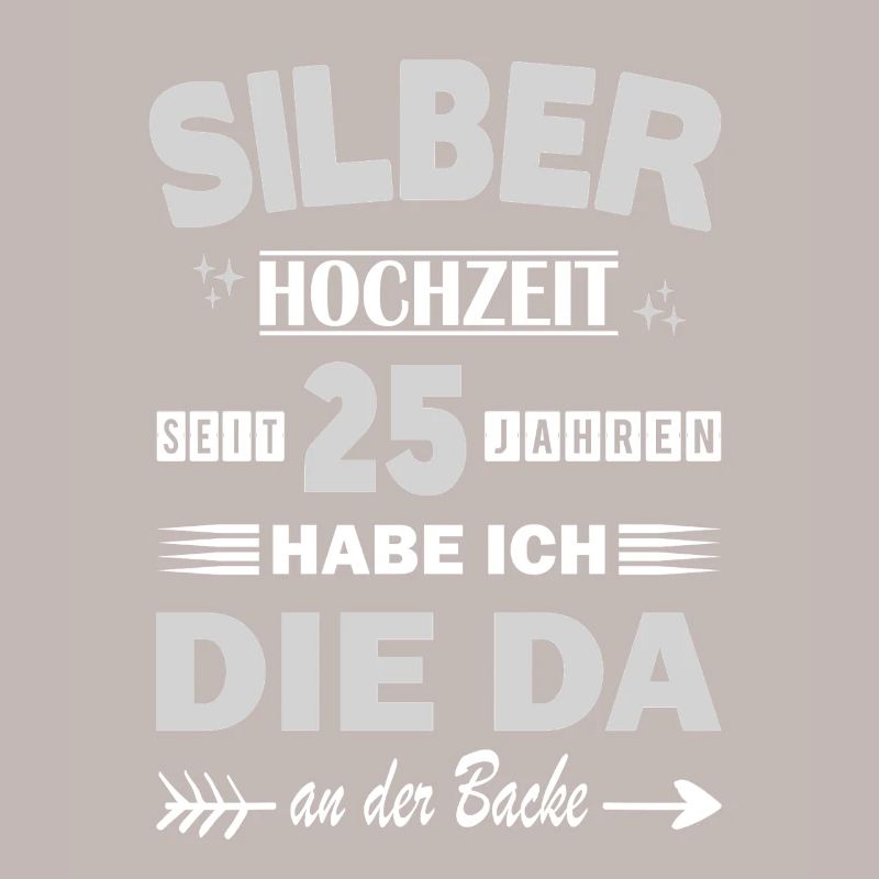 Silberhochzeit 25 Hochzeitstag Jahrestag Ehefrau