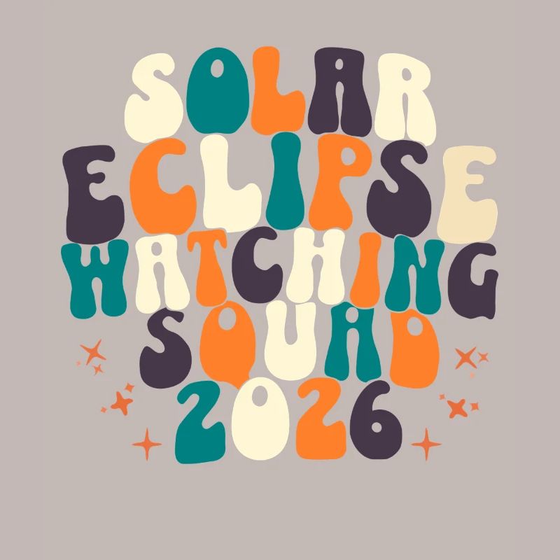 Solar Eclipse Watching Squad 2026