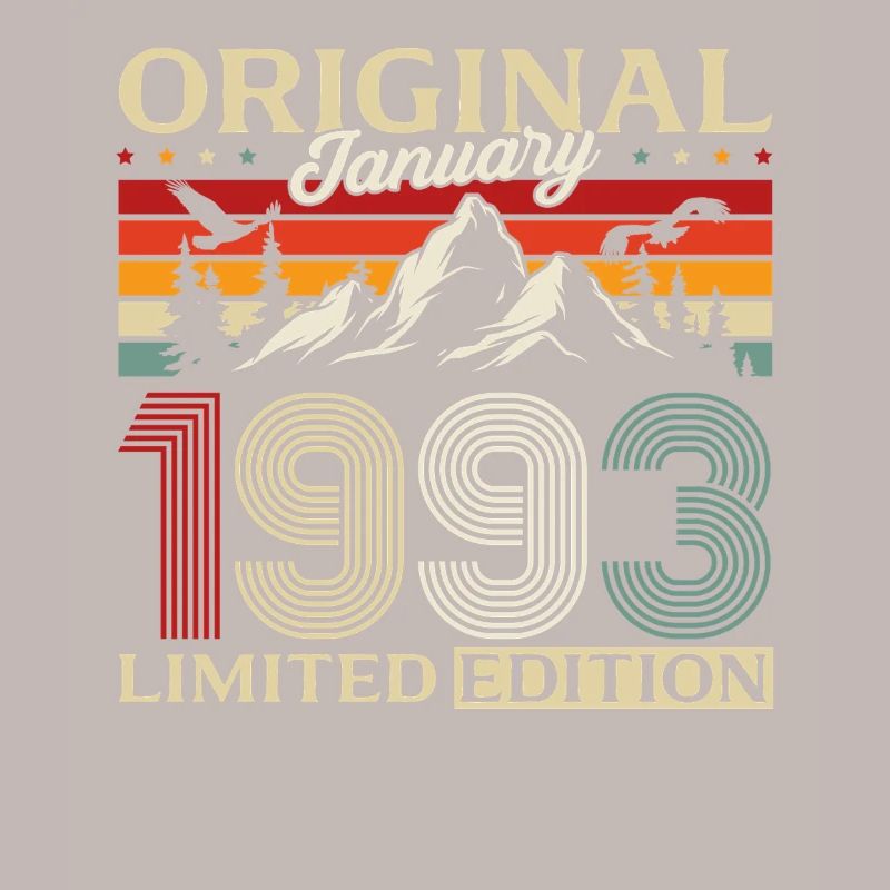 33rd Birthday Original January 1993