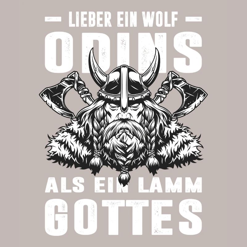 Lieber Ein Wolf Odins Als Ein Lamm Gottes Wikinger