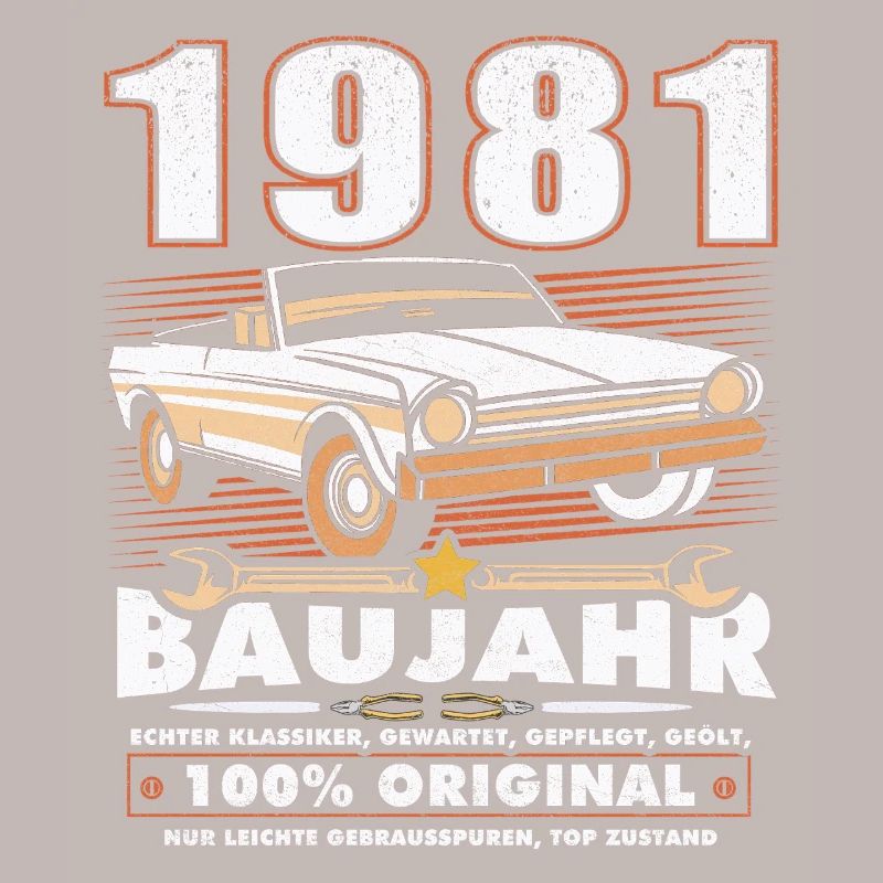 Geburtstag - Oldtimer 1981