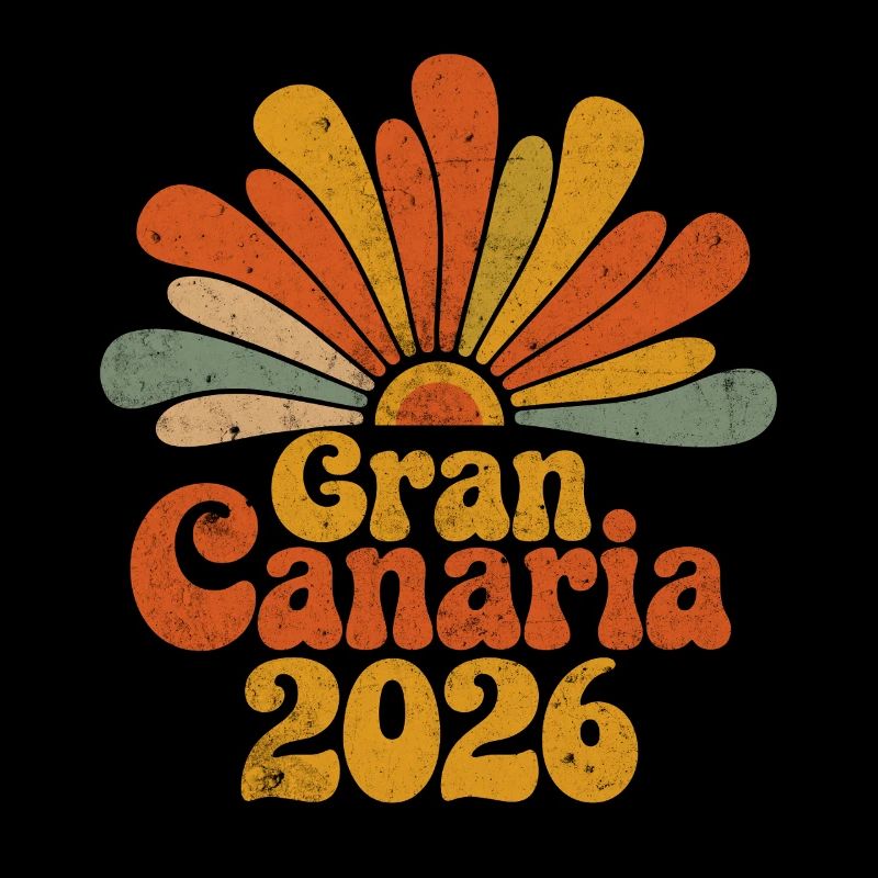 Gran Canaria 2026 Coucher de soleil rétro