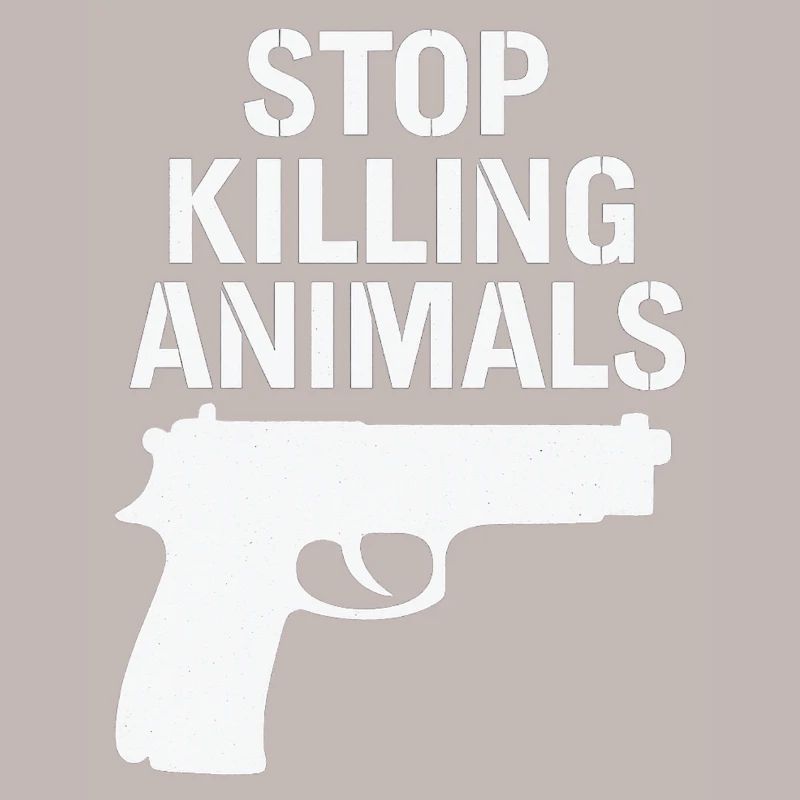 Stop Animal Murder – Statement Shirt