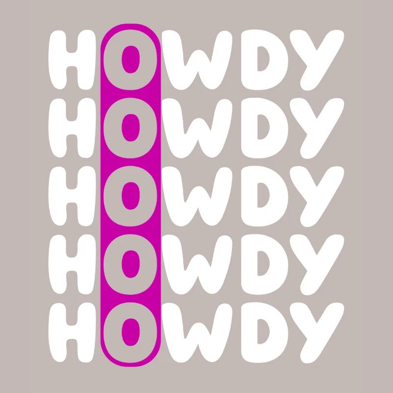 Howdy Repeat O Western Pattern