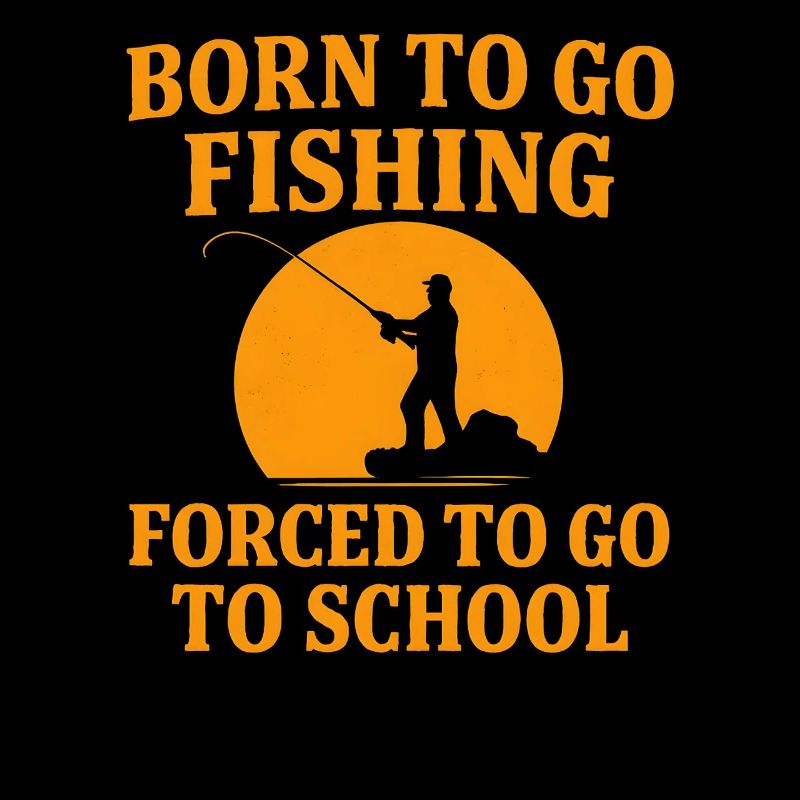 Né pour aller pêcher, forcé d’aller à l’école Pêcheur