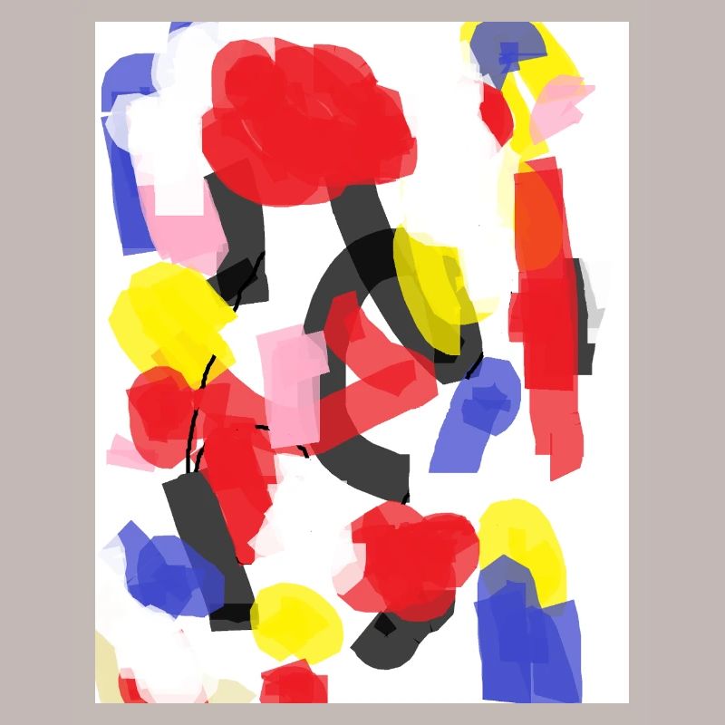 Colorful abstract pattern