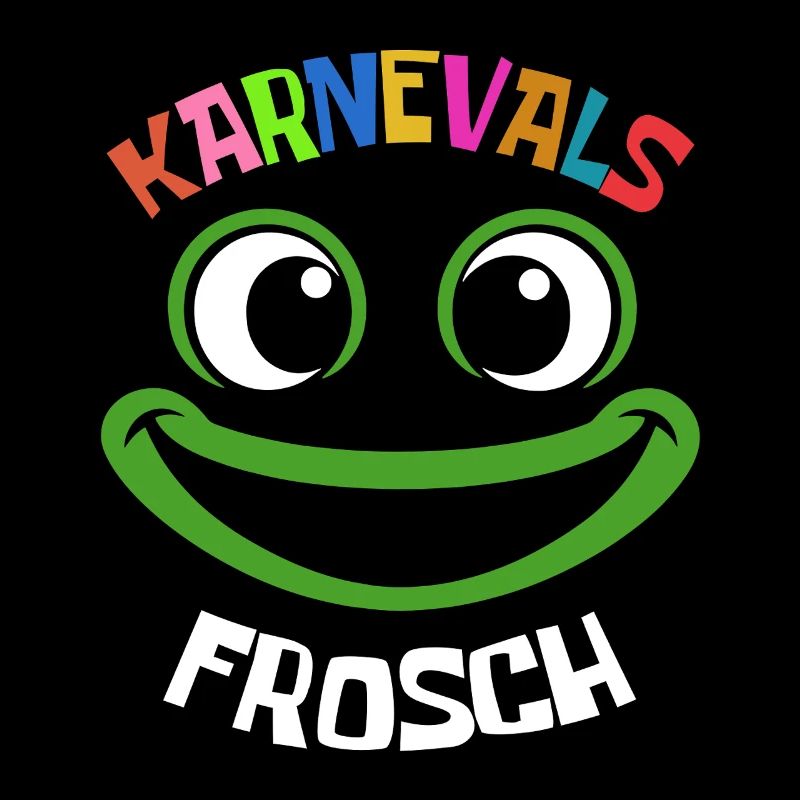 Grenouille du Carnaval | costume coloré de carnaval