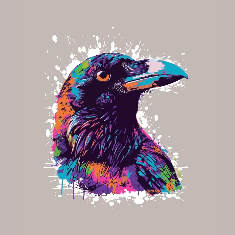 Rabe Tier Vogel