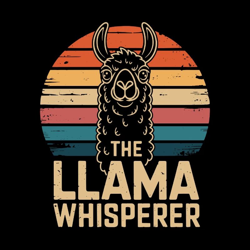 The Llama Whisperer Funny Llama Saying For